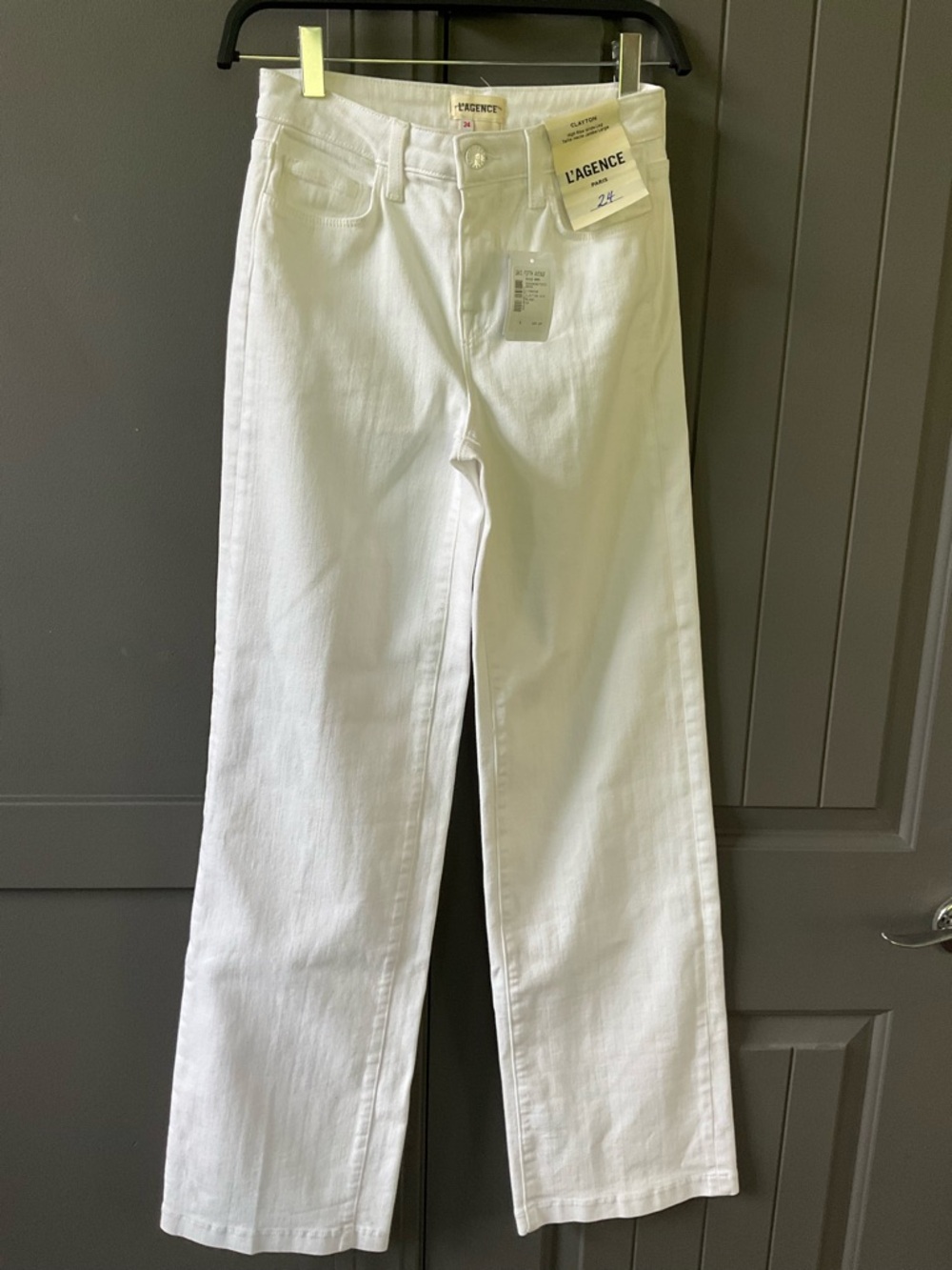L'AGENCE Clayton High-Rise Wide-Leg Jeans
